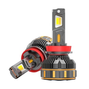 Ampoule de phare LED EURS 200W, contrôle par application, couleur réglable, 3000K 4300K 6000K, 20000LM, DC 9-32V, phare de voiture - Product Image 4