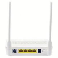 H1s-2 routeur modem Xpon Gpon Ont 1GE + 3FE avec micrologiciel anglais 12V utilisé pour le réseau FTTH TCP 100m Distance 1310nm longueur d'onde