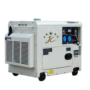 Taizhou JC-7500DS Dieselmotor-Generator Motor Rotor und Stator Generator leiser Dieselstromgenerator
