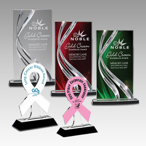 Tùy chỉnh rõ ràng Trophy giải thưởng với cơ sở cá nhân nội dung hoặc Logo Acrylic bán xe tải giải thưởng khắc cho quà tặng lưu niệm - Product Image 6
