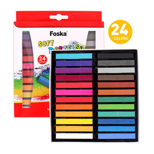 FOSKA – Bâtons de craie <span class=keywords><strong>pastel</strong></span> carrés confortables à tenir pour le dessin et la peinture, fournitures d'art professionnelles pour le bureau et l'art - Product Image 6