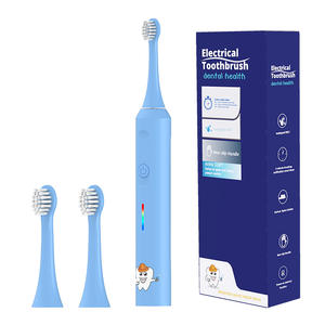 Brosse à dents électrique sonique pour enfants, rechargeable, à poils souples, étanche IPX7, intelligente et automatique, pour soins dentaires - Product Image 1