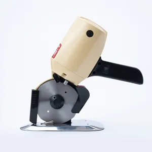 110 Mm Ronde Mes Doek Snijmachine Best Verkochte Elektrische Rotary Cutter Voor Stof