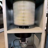 Nouveau système de capture des fumées à haute efficacité avec construction en acier au carbone et débit d'air élevé pour l'élimination des poussières industrielles et la maintenance