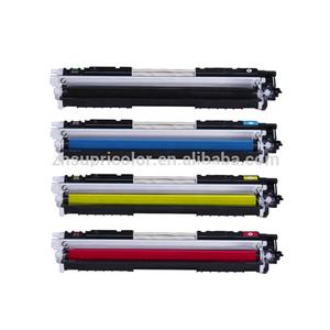 Pour cartouche de <span class=keywords><strong>Toner</strong></span> couleur Compatible CE310A Supricolor avec puce pour modèles d'imprimante H-P CP1021 CP1022 CP1023 <span class=keywords><strong>CP1025</strong></span> - Product Image 1