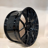 Nouvelles jantes en alliage d'aluminium forgé 6061 T6 Hyper Black à cinq branches, pressées 12000T, certifiées TUV JWL VIA Geruida S2-00037, 18-23, personnalisées