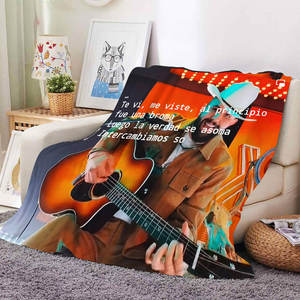 <span class=keywords><strong>Prix</strong></span> usine doux chaud Karol G Peso Carin Leon <span class=keywords><strong>Santa</strong></span> <span class=keywords><strong>Fe</strong></span> Klan flanelle polaire couverture adultes et enfants - Product Image 2