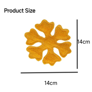 Jouets à mâcher écologiques naturels pour animaux de compagnie en gros, bâtonnets en forme de flocon de neige pour la décoration de salles d'entraînement - Product Image 3