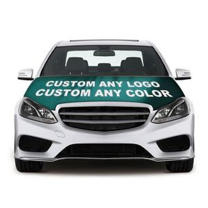 Bandera Promocional Personalizada para Capó de Coche al por Mayor, Tamaño Elástico Ajustable, Diseño de Logotipo para Cubrir el Capó del Motor y el Espejo - Product Image 4