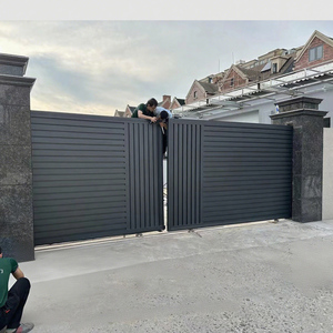 Villa personnalisée de haute qualité Jardin Cour Entrée Double Swing Metal Aluminium Gates - Product Image 1