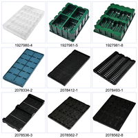 Composants électroniques TPU + ABS de haute qualité emballant le plateau de stockage de plateau ESD plateau en plastique antistatique