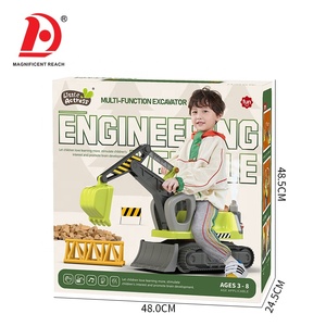 HUADA 2023 Vente en gros de véhicule <span class=keywords><strong>électrique</strong></span> pour bébé ingénieur Pelle coulissante à piles pour enfants <span class=keywords><strong>Camion</strong></span> <span class=keywords><strong>jouet</strong></span> <span class=keywords><strong>avec</strong></span> <span class=keywords><strong>remorque</strong></span> - Product Image 6