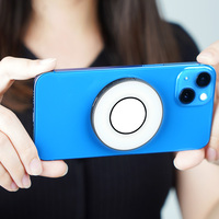 Vloglite – mini miroir de téléphone au design unique breveté, lumière de remplissage d'anneau de selfie avec support pour la photographie de Tiktok vlog 2022