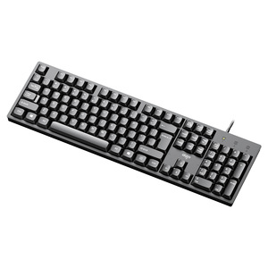 Aigo 3808 Wired USB Full Size Membrane <b>Keyboard</b> 104 Keys Business Office Use - Product Image 1