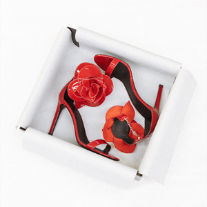 <span class=keywords><strong>Sandali</strong></span> con tacchi <span class=keywords><strong>bianchi</strong></span> di nuovo Design per scarpe da donna scarpe a spillo a punta aperta sandalo per matrimonio tacchi alti - Product Image 5