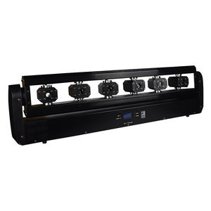 Projecteur Laser RGB 6x500mW à Têtes Mobiles, Barre Lumineuse 6 Yeux, Contrôle DMX pour DJ, Discothèque, Mariage, Scène de Fête - Product Image 1