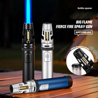 Nouveau style de pistolet de pulvérisation à flamme puissante, allumeur haute température coupe-vent portable pour extérieur, pistolet d'allumage de barbecue gonflable