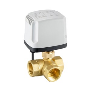 11/4 "Ba cách t Loại IP65 không thấm nước cơ giới bóng van 220V 12V 24V 3-wire 2 điểm điều khiển Brass van bi điện - Product Image 5