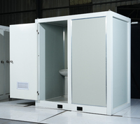 Vente en gros mobile conteneur préfabriqué public personnalisé moderne écologique 1 an de garantie unité de douche de salle de bain toilette portable