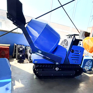 Nueva Minimezcladora de Concreto Portátil de 500L, Pequeña, <span class=keywords><strong>Autocargable</strong></span>, Diésel, con Orugas, Bomba de Engranajes y Componentes Principales del Motor - Product Image 2