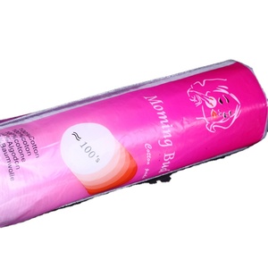 Tampon rond en coton pour démaquillant, base de maquillage, pour produits cosmétiques, vente en gros, 10 pièces - Product Image 2