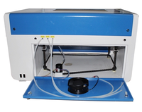 Machine de gravure et de découpe laser CO2 à refroidissement par eau SJ-460/640/4060/6040 50W pour bois/acrylique/contreplaqué/caoutchouc/MDF, prise en charge des formats LAS/DXF