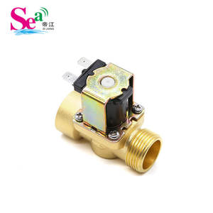 Vanne solénoïde tout cuivre à 6 points, haute température, DC12V, G3/4, vanne de contrôle intelligente pour salle de bain, vanne à fermeture normale - Product Image 4