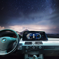 Radio mobil BMW Seri 5 E60 2003-2008, pemutar Multimedia otomatis Android layar sentuh unit utama Radio mobil Android Stereo