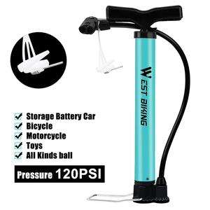Gonfleur de pneus électrique haute pression, 120psi, GFD, en <span class=keywords><strong>acier</strong></span>, pour vtt, vélo de route, batterie de basket-ball, voiture, moto - Product Image 3