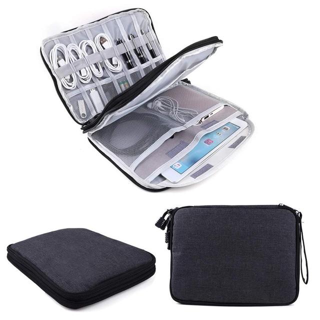 2023 Hot Selling Universal Customized Waterproof Digital Bag Portable Electronic Organizer Organizer Bag Cable Organizer Bag