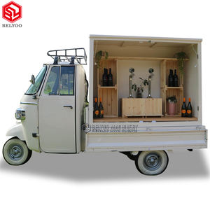 Gerobak Jajanan Jalanan, Gerobak Es Krim, Becak Makanan, Truk Makanan Ape dengan Dapur Lengkap, Tuk Tuk Listrik untuk Dijual, Truk Bar Bir - Product Image 5