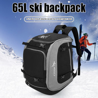 65L Ski Boot Sac Casque Vêtements Sac À Dos Durable Stockage Sac À Dos Pour Le Ski Étanche Boot Sacs De Rangement Ski Accessoires