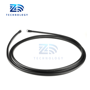 สายเคเบิลจัมเปอร์5เมตร4.3-10ชายถึง4.3-10ชายสำหรับ1/<span class=keywords><strong>2</strong></span> Sf สายโคแอกเชียลที่มีความยืดหยุ่นสูง - Product Image 1