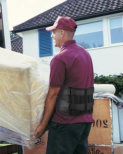 Ceinture Lombaire de Soutien Unisexe avec 6 Baleines, Ceinture de Sécurité Respirante pour le Travail, <span class=keywords><strong>Support</strong></span> Lombaire Antidérapant - Product Image 4