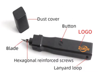 35W Draagbare Ultrasone Sieradenmodel Beeldhouw- en Snijgereedschap 40000HZ Snijpen Handheld Ultrasone Snij- en Graveermes