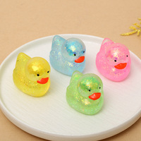 Jouet anti-stress en forme de canard jaune en maltose, jouet créatif à presser à récupération lente pour enfants, vente en gros d'usine