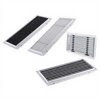 Diffuseur d'air invisible pour plafond en plaque de plâtre - Diffuseur d'air caché minimaliste pour plafond