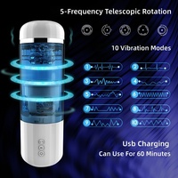 Best-seller Amazon : Adorable Masturbateur Rotatif Rétractable Princesse, 10 Modes de Vibration, 5 Fonctions Rétractables, Jouet Adulte en Gros