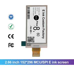 โมดูลหน้าจออิเล็กทรอนิกส์อิงค์ขนาด 2.66 นิ้ว สีดำและสีขาว จอแสดงผลกระดาษอิเล็กทรอนิกส์แบบไร้สาย ป้ายราคาดิจิทัล - Product Image 3