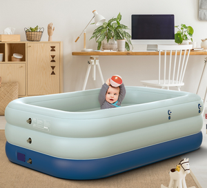 <span class=keywords><strong>Bomba</strong></span> <span class=keywords><strong>de</strong></span> aire <span class=keywords><strong>de</strong></span> llenado rápido inalámbrica, <span class=keywords><strong>piscina</strong></span> inflable automática con parasol - Product Image 1