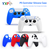Housse de protection en caoutchouc pour manette Playstation 5, étui souple pour contrôleur PS5, accessoire