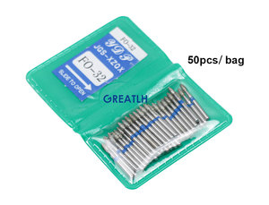 Thép không gỉ Dụng cụ nha khoa tốc độ cao tay khoan 50 cái/gói nha khoa mũi khoan kim cương - Product Image 5