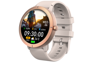 Relojes Deportivos con Brújula GPS de Diseño Internacional DM76 Unisex, Pantalla Táctil AMOLED HD de 1.32 Pulgadas, <span class=keywords><strong>Reloj</strong></span> Inteligente Resistente al Agua 5ATM - Product Image 3