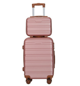 <span class=keywords><strong>Valise</strong></span> à Roulettes Blanche Moderne pour Adolescents, Bagages de Voyage, 20 Pouces, Poids Léger, 2 Pièces, 14 Pouces, Taille Cabine, <span class=keywords><strong>Valise</strong></span> de Vol - Product Image 2