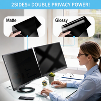 Protection d'écran d'ordinateur anti-espion 24 pouces 16:9, filtre anti-regard indiscret, film de confidentialité pour moniteur, vente en gros d'usine, OEM ODM personnalisé