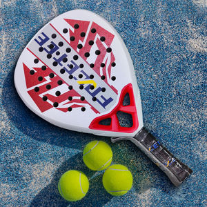 FCT - Nueva Raqueta de Pádel Premium con Diamantes, Personalizada, de Fibra de Carbono 18K, Alta Resistencia, Ecológica, Portátil y Ligera - Product Image 3