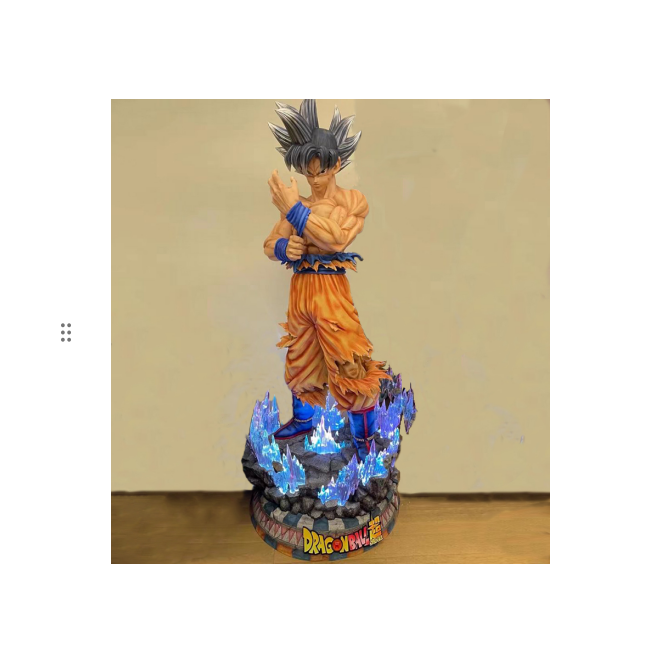 Disesuaikan ukuran hidup Goku Fiberglass Anime Jepang Resin Naga bola Goku Kakarotto patung untuk koleksi hadiah