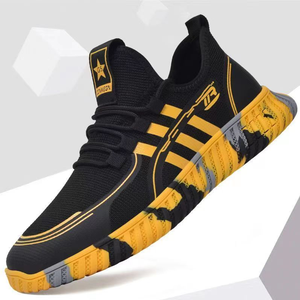 Nouvelles chaussures de marche décontractées pour hommes, semelles souples, mailles respirantes - Product Image 5