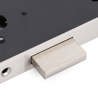 AKADA Serrure de porte à cylindre en acier inoxydable de haute qualité Serrures de porte à mortaise de sécurité pour portes en bois