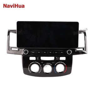 NAVIHUA Nouveauté Lecteur DVD de voiture Android avec écran tactile de 12,3 pouces pour Toyota Fortuner/Hilux 2009-2015, climatisation manuelle d'origine - Product Image 4